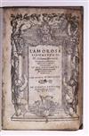 BOCCACCIO, GIOVANNI. L''Amorosa Fiammetta. 1542 + PETRARCA, FRANCESCO. Il Petrarcha. 1543